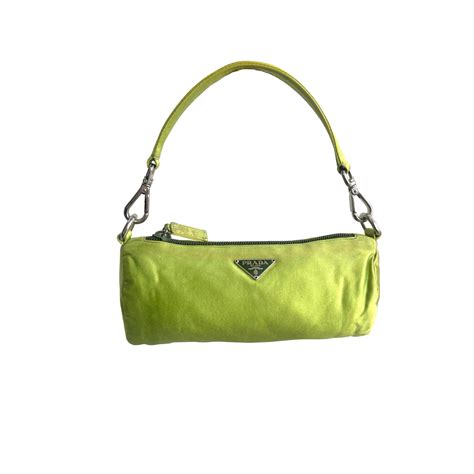 prada lime green alligator bag small prices|Prada galleria mini bag.